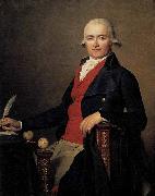 Jacques-Louis  David Portrait of Gaspar Mayer oil painting on canvas